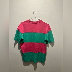 Unisex Zara Colorblock 100% Cotton‎ Tee – Size S Y2K Retro